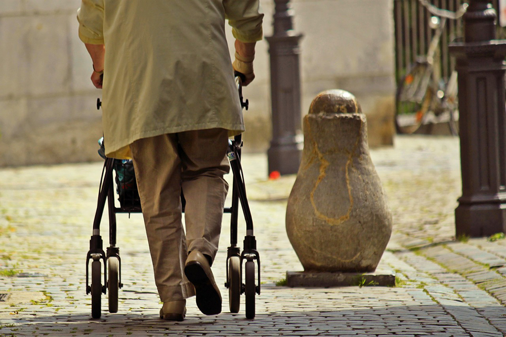 types of walkers for elderly