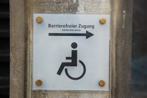 standard wheelchair width for doors