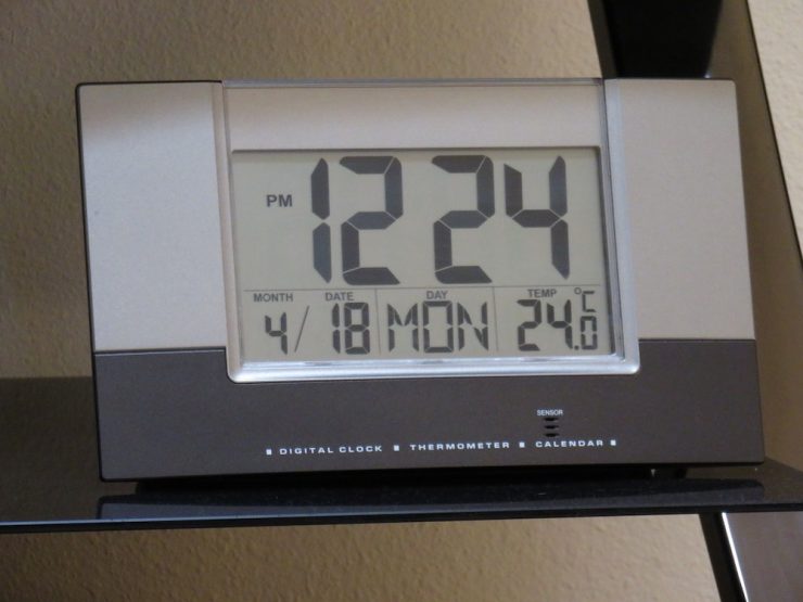 Clock With Date And Time For Elderly