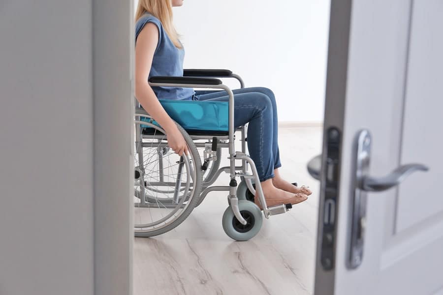 small wheelchair and narrow wheelchair