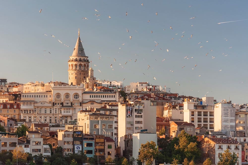 Mainland in Turkey, Middle East