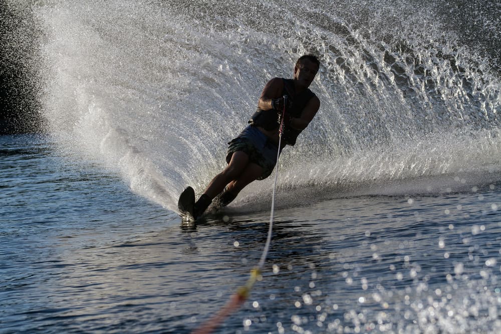 water skiing