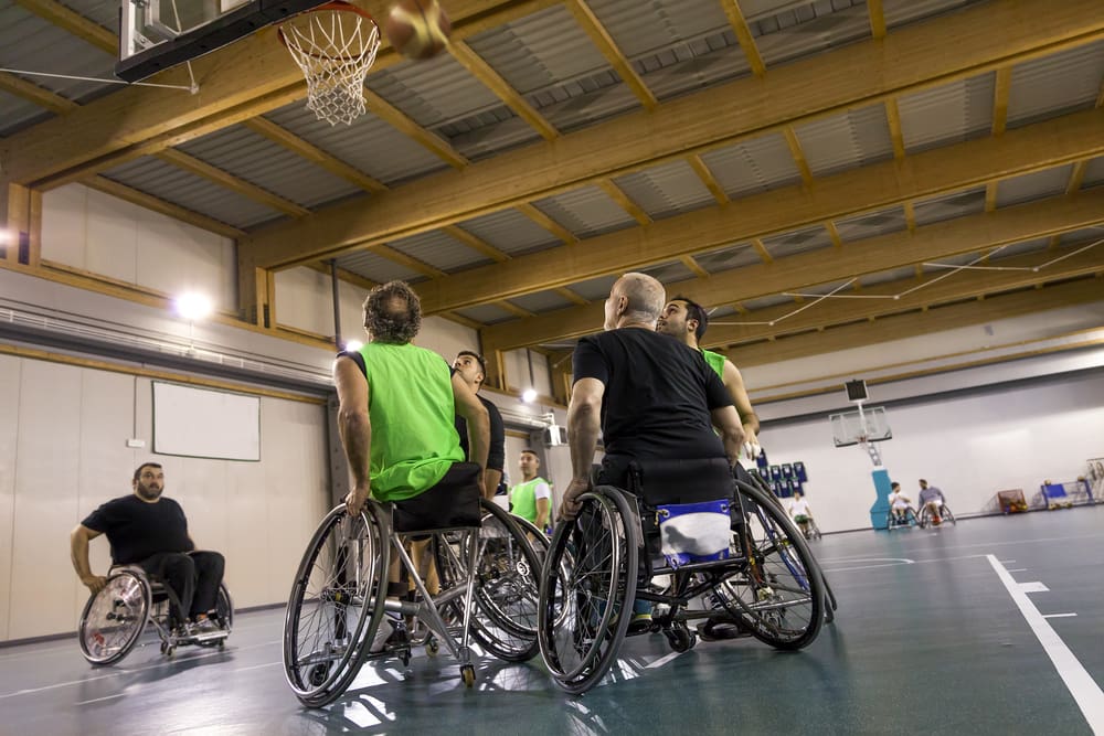 wheelchair basketball