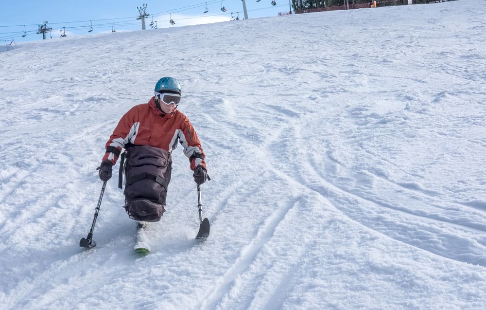 skiing for wheelchair users