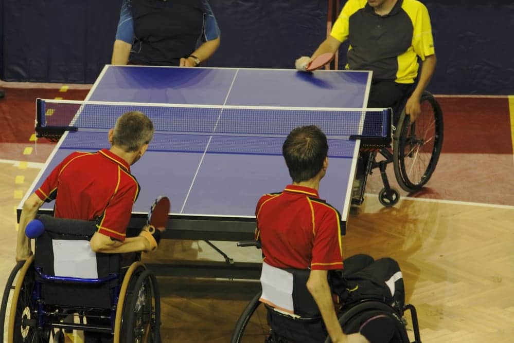 wheelchair table tennis