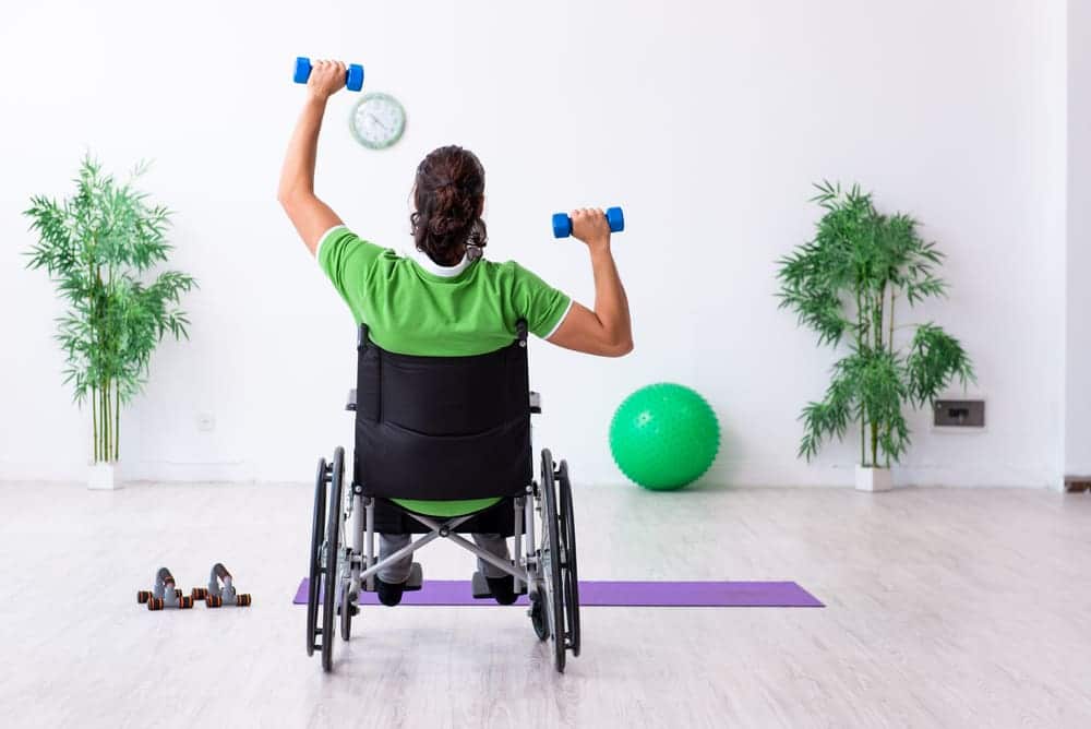 wheelchair weightlifting