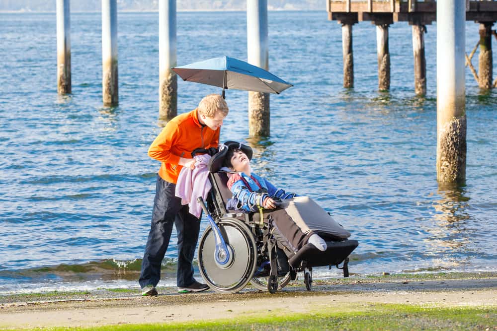 best wheelchair umbrella