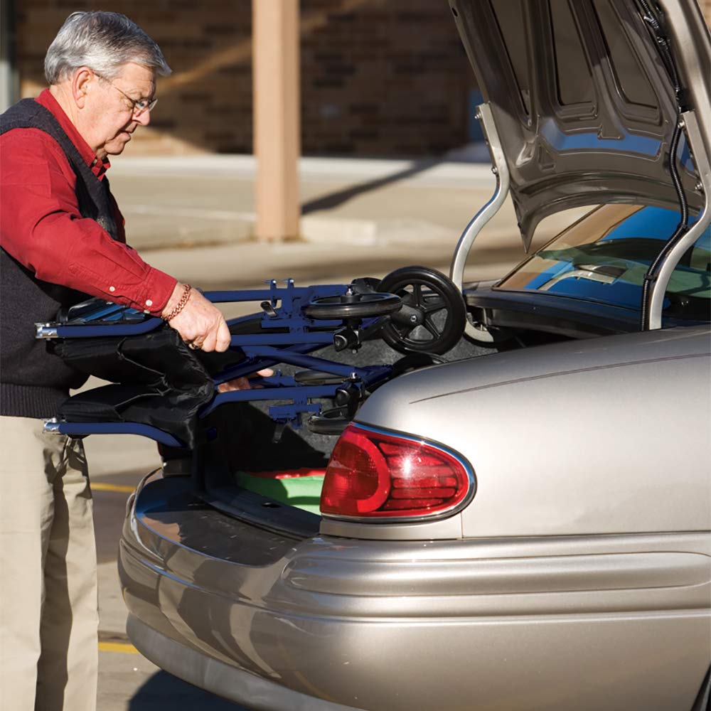 put carex transport chair in the trunk