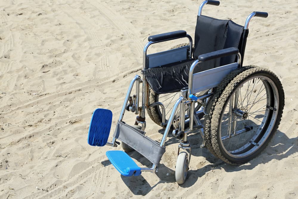 wheelchair wheel tread